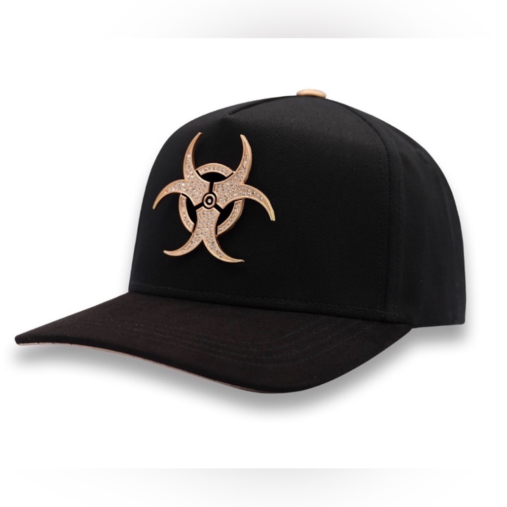 Black Cap with Gold Antrax